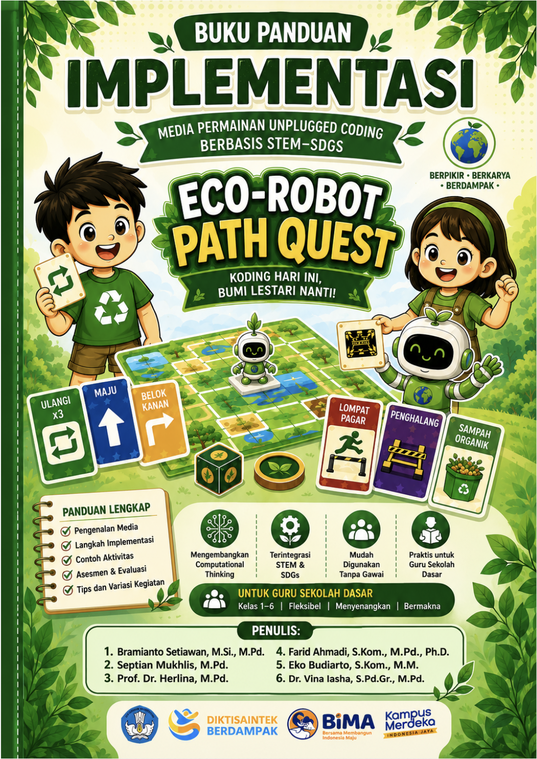 Sampul buku Eco-Robot Path Quest